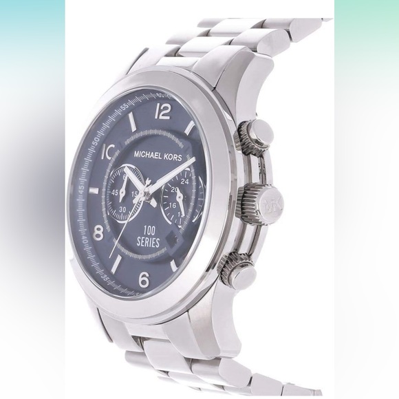 MICHAEL KORS Watch Hunger Stop Silver-Tone Stainless Steel MK8314 Watch. Unisex - Picture 2 of 10